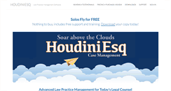 Desktop Screenshot of houdiniesq.com